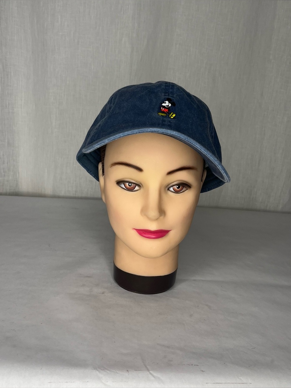 Mickey Mouse, denim hat!
